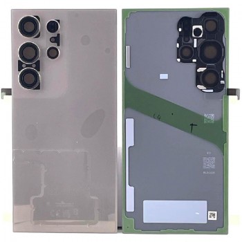 Back cover for Samsung S928 S24 Ultra Titanium Grey original (service pack)