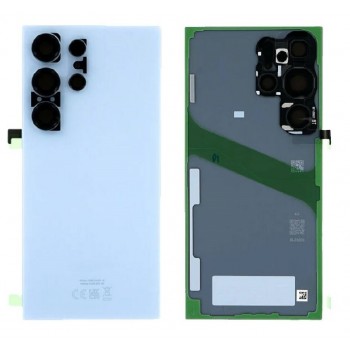 Back cover for Samsung S928 S24 Ultra Titanium Blue original (service pack)