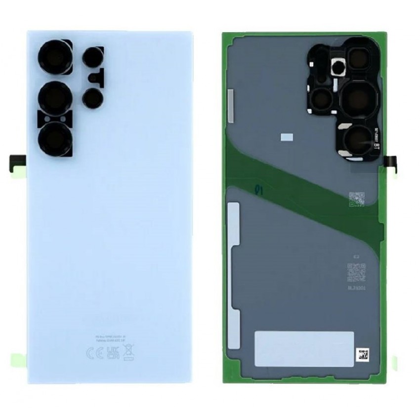 Back cover for Samsung S928 S24 Ultra Titanium Blue original (service pack)