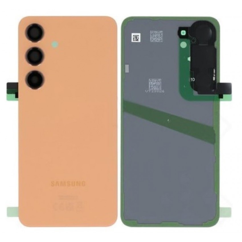 Back cover for Samsung S921 S24 Sandstone Orange  original (service pack)