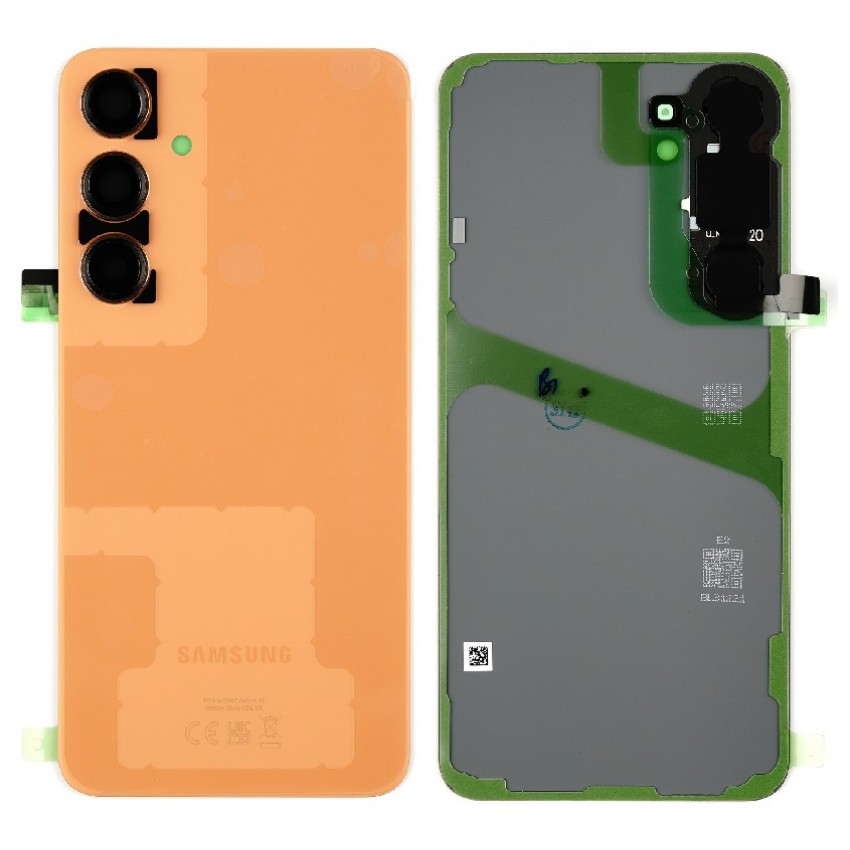 Back cover for Samsung S926 S24 Plus Sandstone Orange  original (service pack)