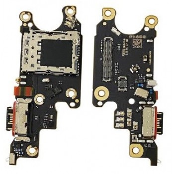 Flex Xiaomi 13 Lite with charging connector and microphone, SIM card contact original (service pack)
