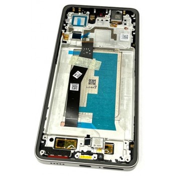 LCD screen Xiaomi 14T 5G with touch screen with frame Titan Black original (service pack)