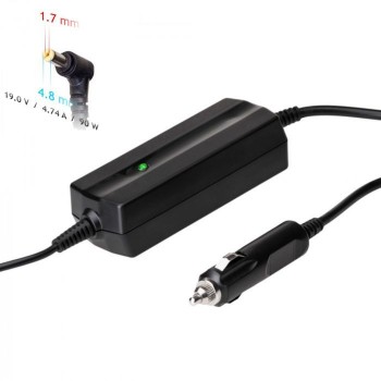 Car charger for laptop  Akyga AK-ND-35 (19V / 4.74A 90W 4.8 x 1.7mm) HP 1.2m