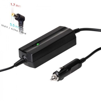 Car charger for laptop Akyga AK-ND-43 (19V / 4.74A 90W 5.5 x 1.7mm) ACER 1.2m