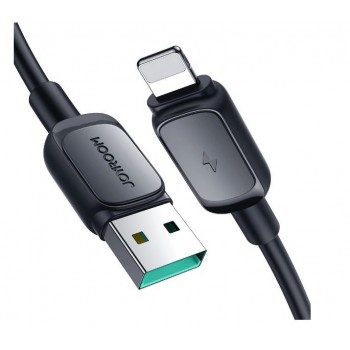 USB kabelis JOYROOM (S-A14) lightning (2.4A) 2m juodas