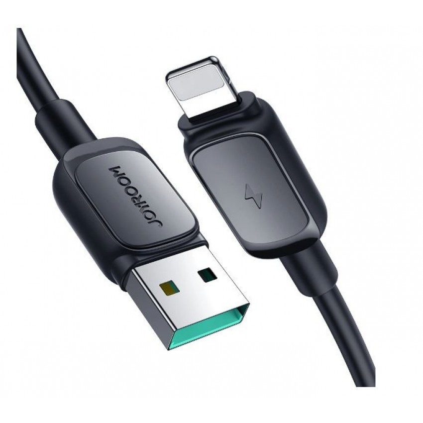 USB kabelis JOYROOM (S-A14) lightning (2.4A) 2m juodas