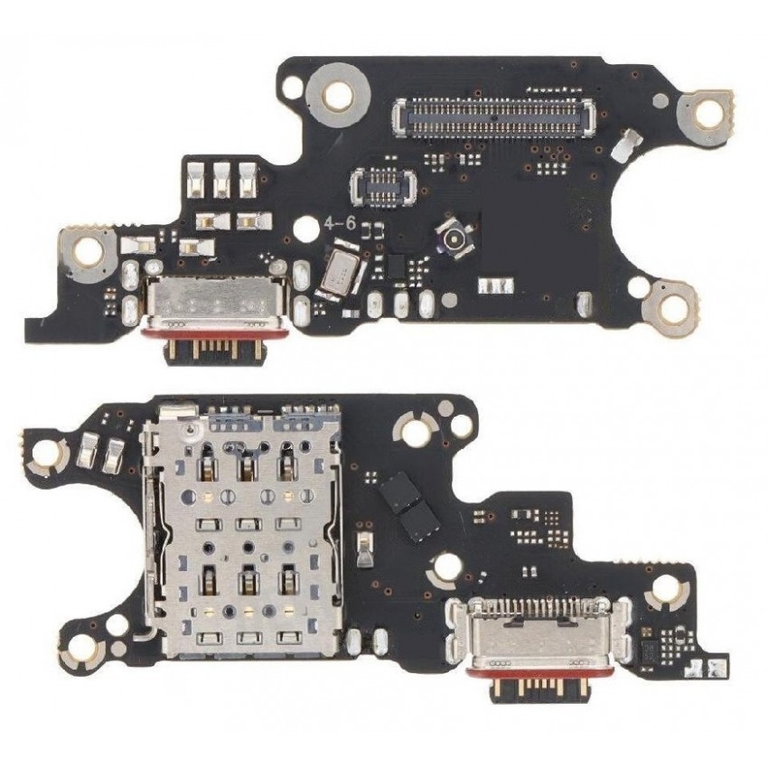 Flex Xiaomi 13 Lite with charging connector and microphone, SIM card contact HQ