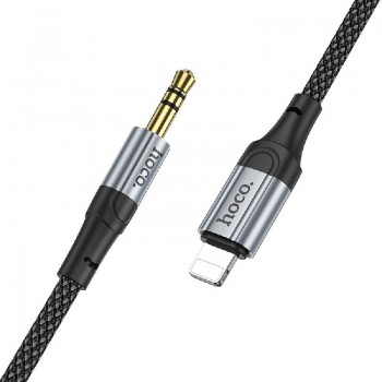 Audio adapter HOCO UPA26 lightning į 3,5mm(p) black