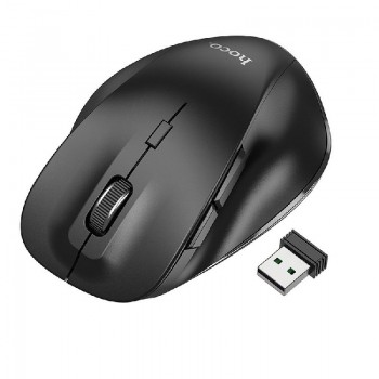 Mouse HOCO GM24 wireless, black