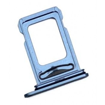 SIM card holder for iPhone 14/14 Plus Dual SIM Blue ORG