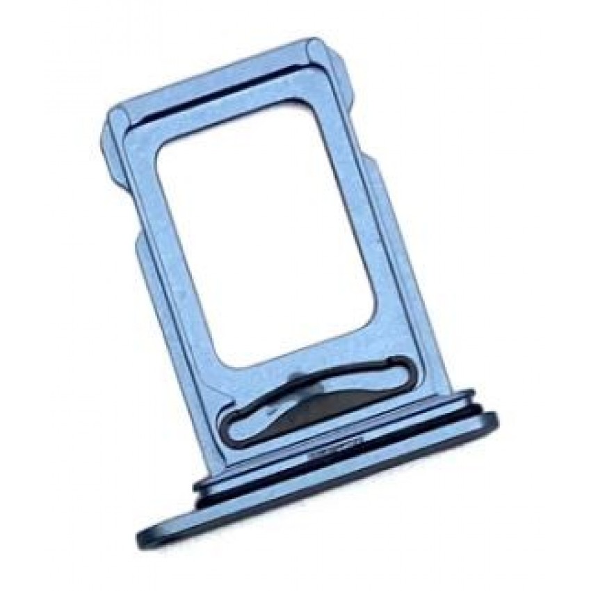 SIM card holder for iPhone 14/14 Plus Dual SIM Blue ORG
