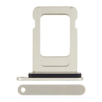 SIM card holder for iPhone 15/15 Plus Yellow Single SIM ORG
