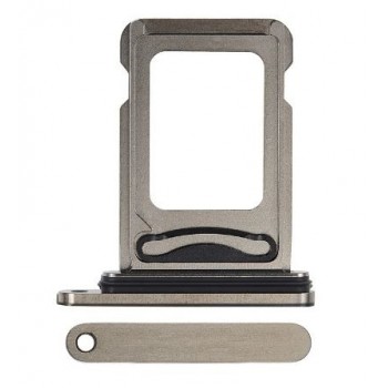 SIM card holder for iPhone 15 Pro/15 Pro Max Dual SIM Natural Titanium ORG