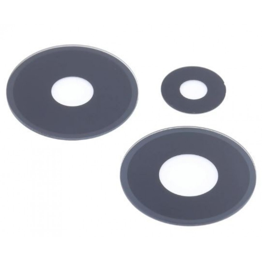 Xiaomi Poco M6 Pro 4G lens for camera Black (only lens 3pcs) ORG