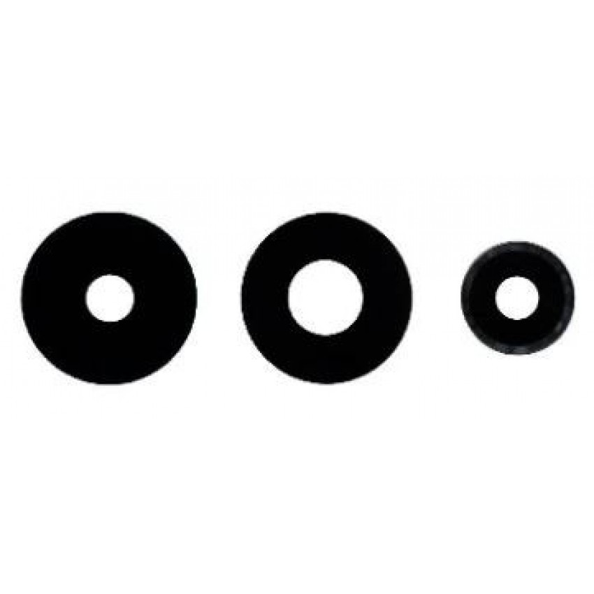 Xiaomi Poco X5 kameros stikliukas Black (only lens 3pcs) ORG
