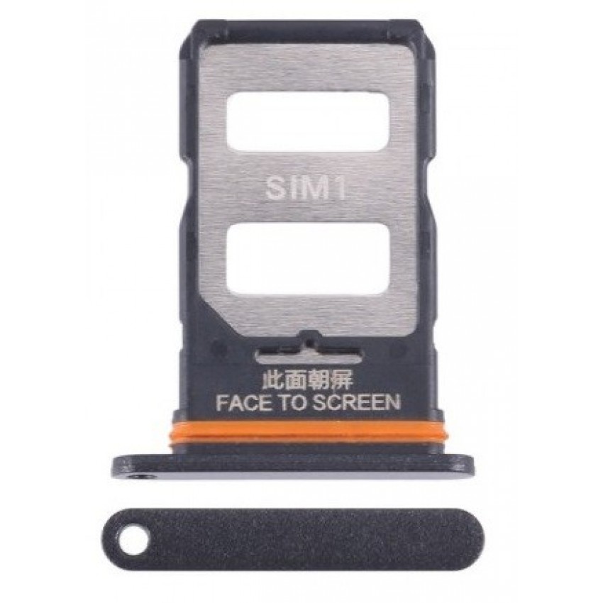 SIM kortelės laikiklis Xiaomi Redmi Note 13 Pro 5G Midnight Black ORG