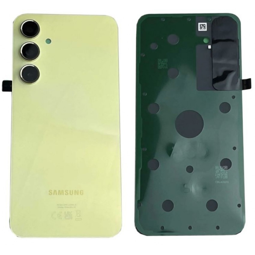 Galinis dangtelis Samsung A556 A55 5G Lemon/Lime originalus (service pack) Galinis dangtelis Samsung A556 A55 5G Lemon/Lime originalus (service pack)