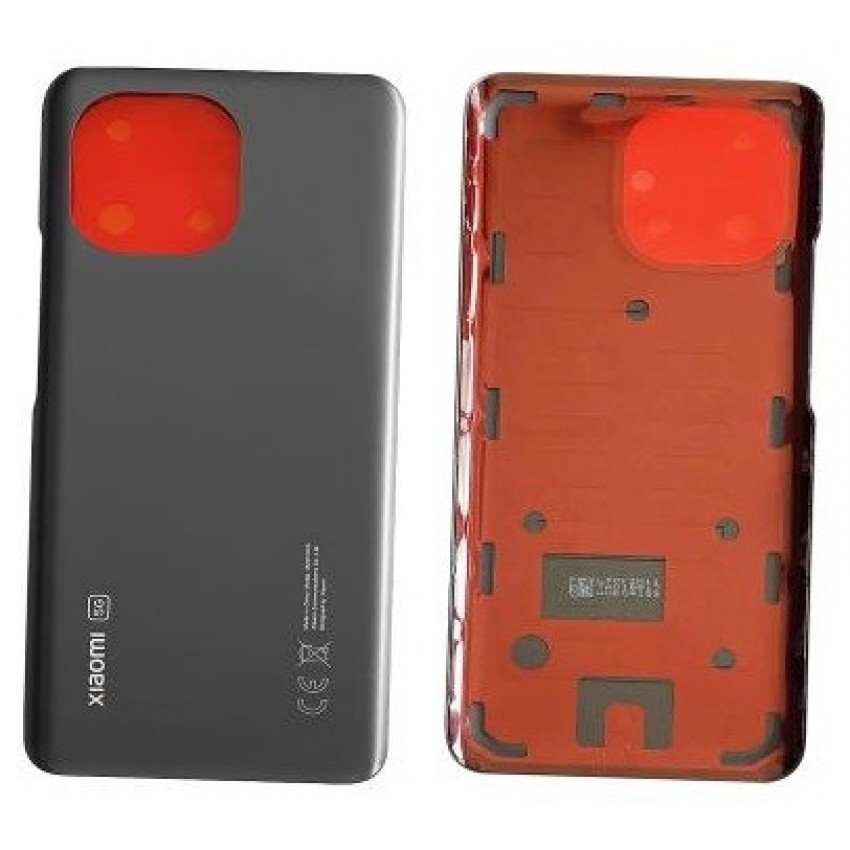 Back cover for Xiaomi Mi 11 Midnight Grey original (service pack)