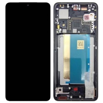 Ekranas Xiaomi Poco F6 Pro su lietimui jautriu stikliuku ir rėmeliu Black originalus (service pack)
