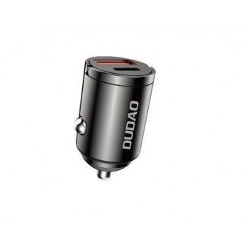 Car charger Dudao (R3MAX) (1xUSB-C;1xUSB 48W) black