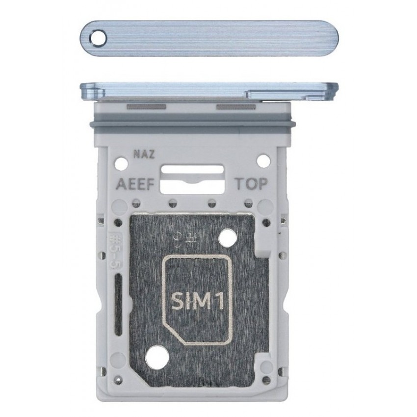 SIM card holder Samsung A556 A55 5G Awesome Iceblue original (service pack)