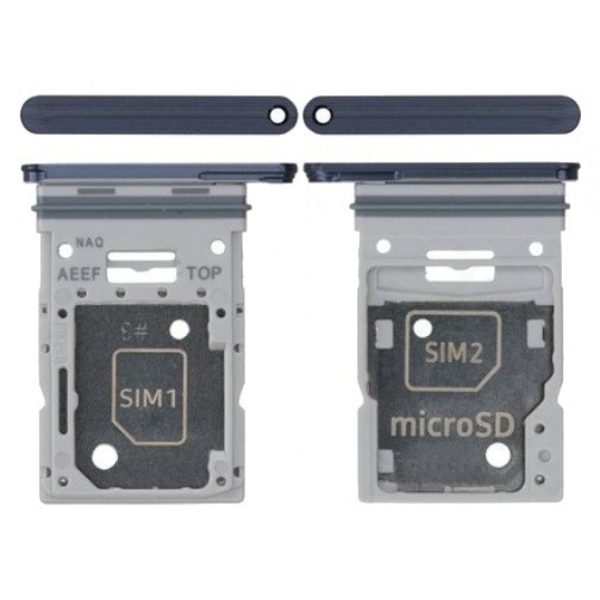 SIM card holder Samsung A556 A55 5G Awesome Navy original (service pack)