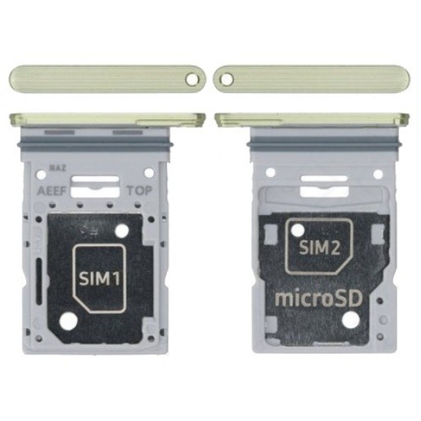 SIM card holder Samsung A556 A55 5G Awesome Lemon original (service pack)