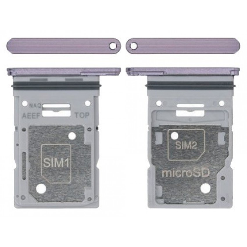 SIM card holder Samsung A556 A55 5G Awesome Lilac original (service pack) SIM card holder Samsung A556 A55 5G Awesome Lilac original (service pack)