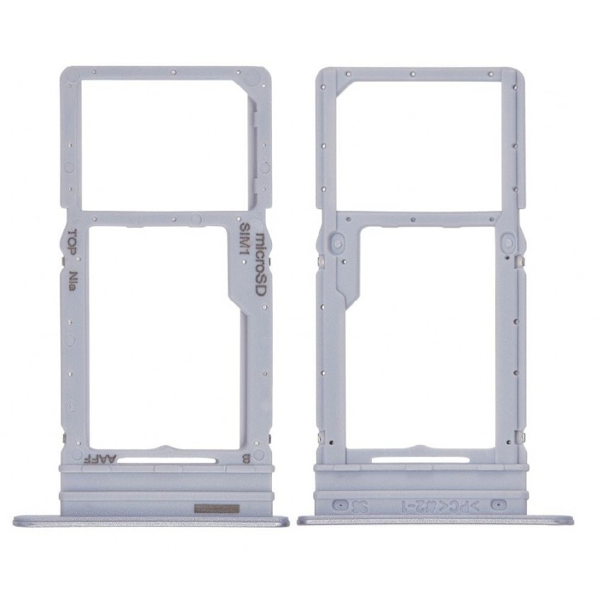 SIM card holder Samsung A166 A16 5G Light Grey original (service pack)