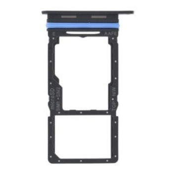 SIM card holder Samsung A165 A16 4G Black original (service pack)