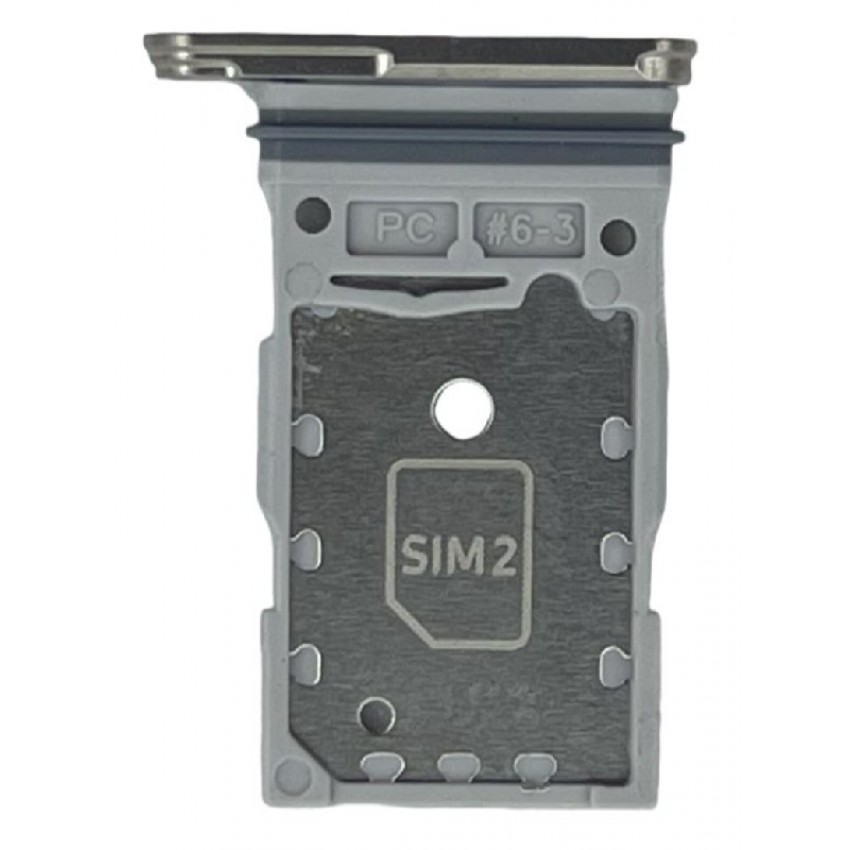 SIM kortelės laikiklis Samsung S721 S24 FE Blue/Mint/Yellow originalus (service pack)