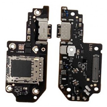 Flex Xiaomi  Poco X4 GT 5G with charging connector and microphone, SIM card contact original (service pack)