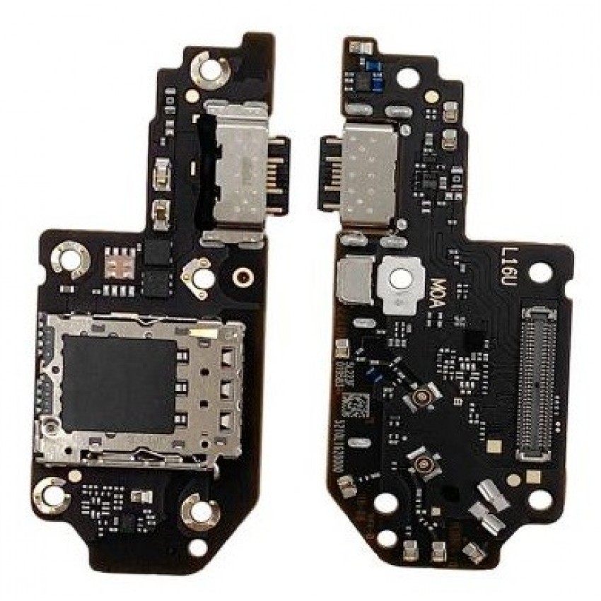 Flex Xiaomi  Poco X4 GT 5G with charging connector and microphone, SIM card contact original (service pack)