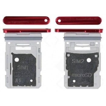 SIM card holder Samsung G781/G780 S20 FE Cloud Red original (service pack) SIM card holder Samsung G781/G780 S20 FE Cloud Red original (service pack)