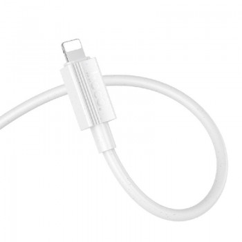 USB cable HOCO X107 "USB-C (Type-C) to Lightning" (27W) 1m white