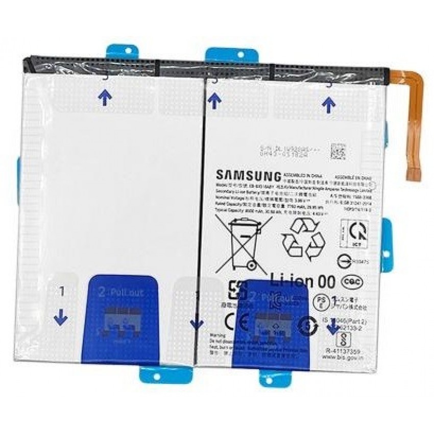 Akumuliatorius originalus Samsung Tab S9 FE X510/X516 EB-BX516ABY 8000mAh (service pack)