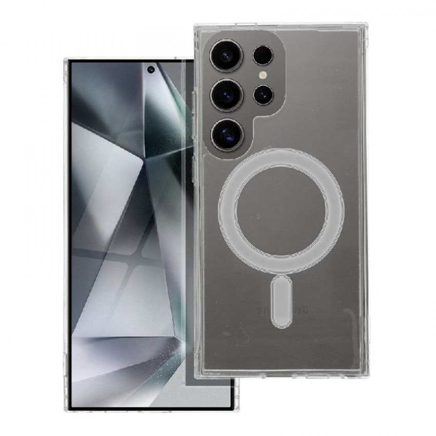 Case Clear Mag Cover (MagSafe) for Samsung S938 S25 Ultra transparent