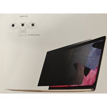 LCD Ekrano privatumo filtras "Privacy" 355x201mm be įpakavimo su klijais