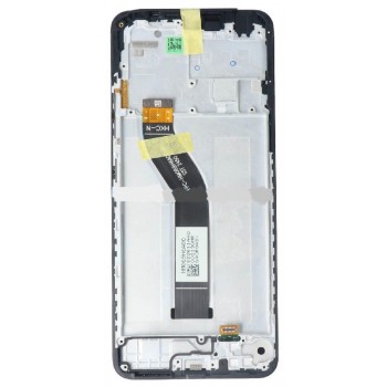 Ekranas Xiaomi Redmi 14C 4G/Poco C75 su lietimui jautriu stikliuku ir rėmeliu Black originalus (service pack)