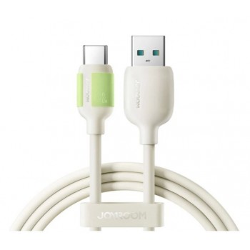 USB cable JOYROOM Fluorescent (S-A53) type-C (3A) 1.2m white