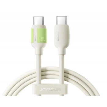 USB cable JOYROOM Fluorescent (S-A53) "USB-C (Type-C) to USB-C (Type-C)" 1.2m white