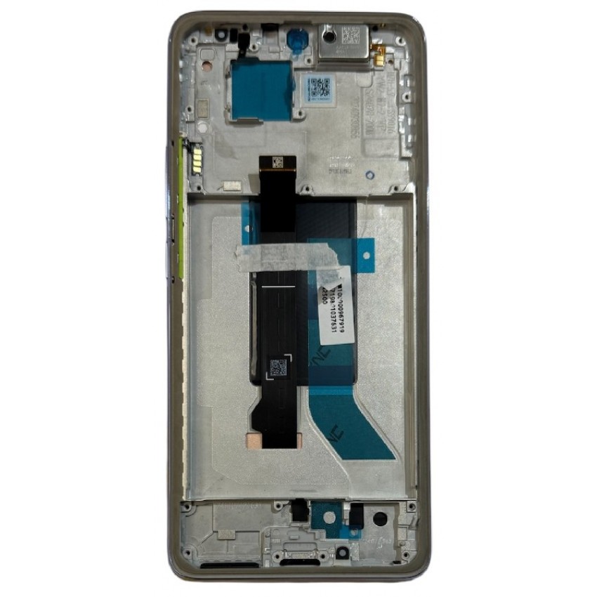 Ekranas Xiaomi Redmi Note 14 Pro 5G su lietimui jautriu stikliuku ir rėmeliu Lavender Purple originalus (service pack)