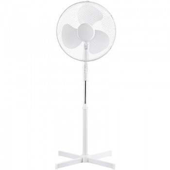 PLATINET STANDING FAN 16" white