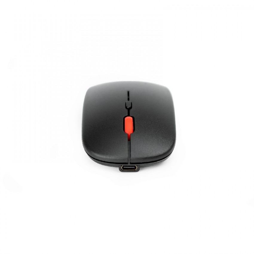 Mouse OMEGA OM301 wireless (RECHARGEABLE USB-C) , black