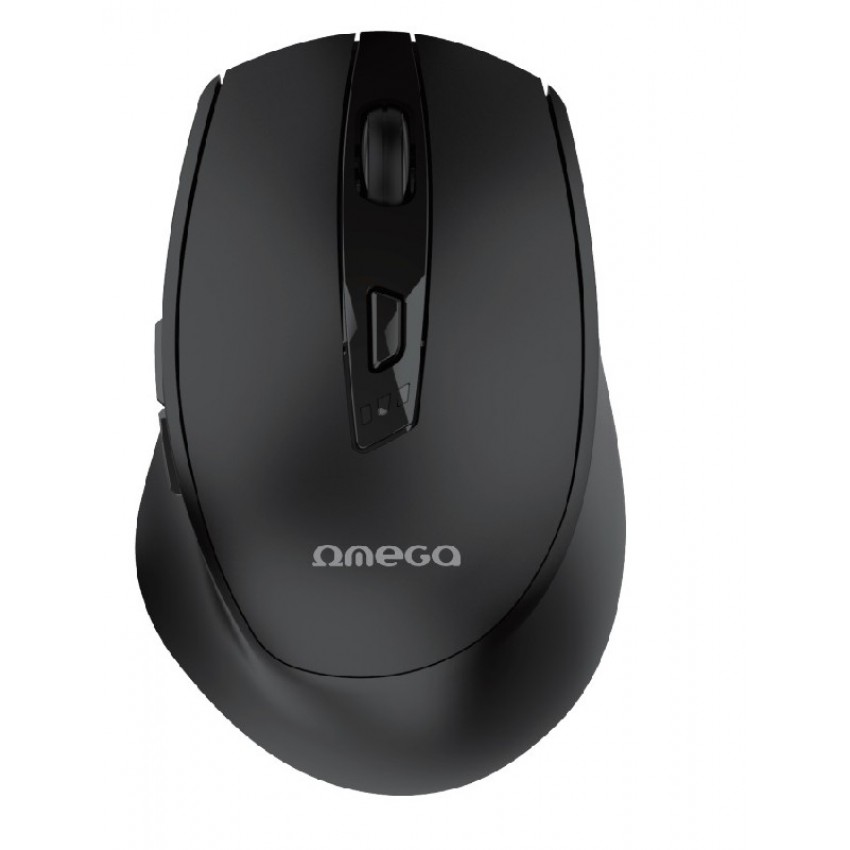 Mouse OMC529RWB wireless (RECHARGEABLE USB-C) , black