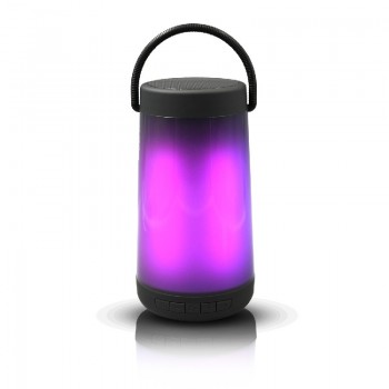 Bluetooth nešiojamas garsiakalbis Platinet (PMG15LED) (5W, RGB) juodas