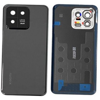 Back cover for Xiaomi 13 Black original (service pack)