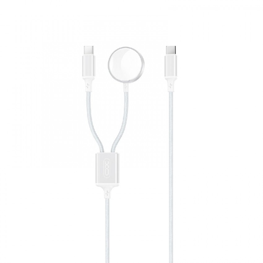 Wireless charger XO (CX030) Apple Watch 2in1 white