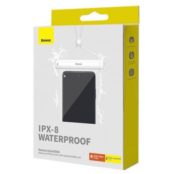 Dėklas universalus atsparus vandeniui Baseus AquaGlide Waterproof 7.2' (inner size: 210x110 mm)